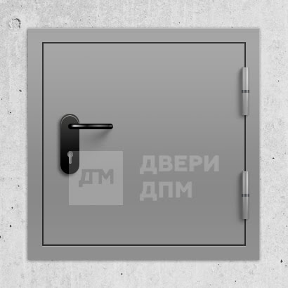 Огнеупорный люк на кровлю с лестницей ЛПМ-122